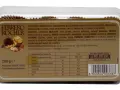 Opakowanie Ferrero Rocher z informacją o wartościach odżywczych. 100g zawiera 2506/603 kcal.