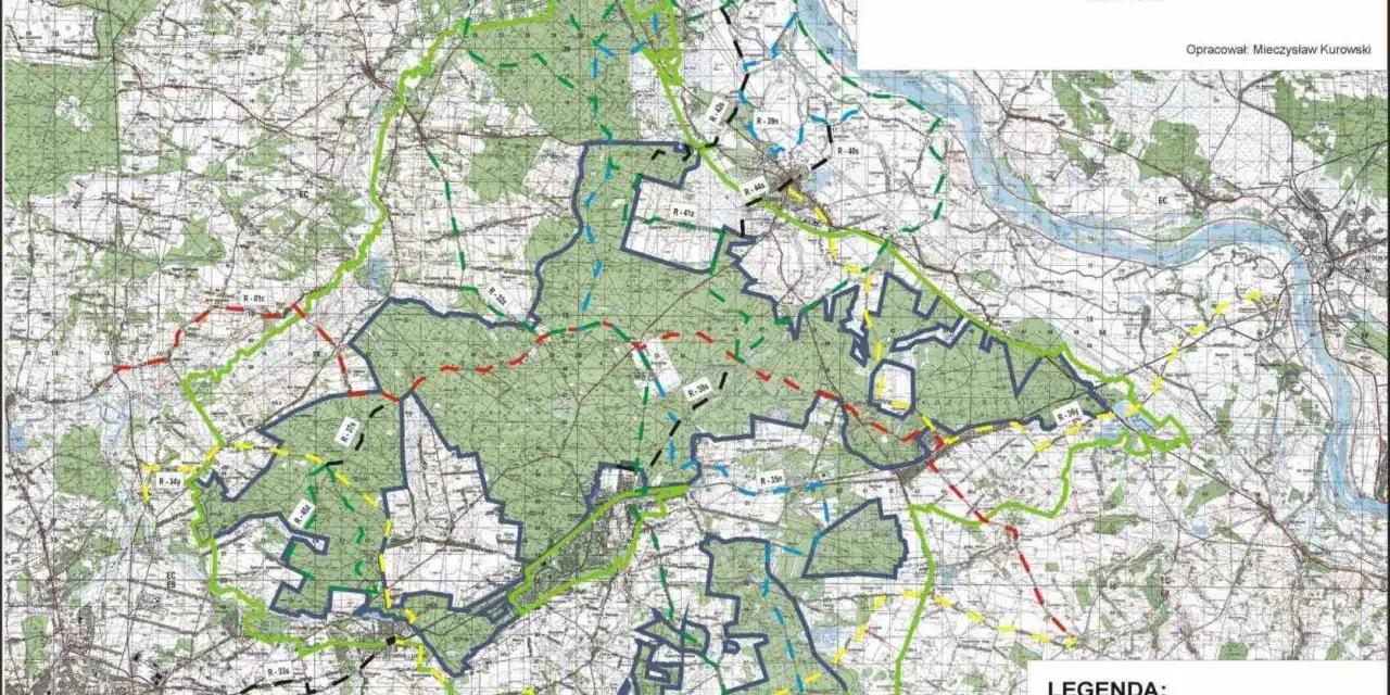 Rowerem przez Puszczę Kozienicką: 350 km tras, atrakcje, porady