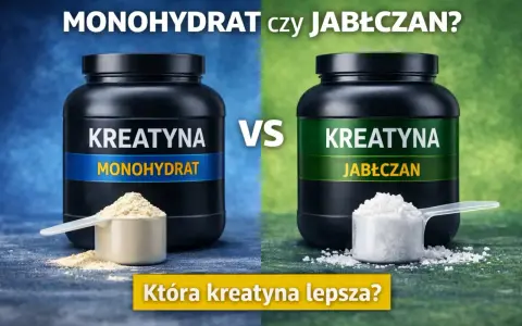 Dwa rodzaje kreatyny: monohydrat i jabłczan. Która najlepsza kreatyna dla Ciebie?