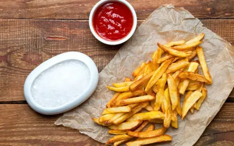 Złociste frytki z McDonald's, idealne do posolenia lub maczania w keczupie. Zastanawiasz się nad ich frytki mcdonald kcal?