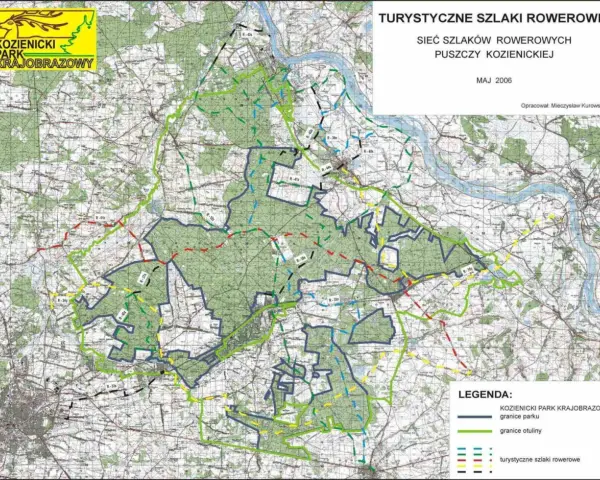 Rowerem przez Puszczę Kozienicką: 350 km tras, atrakcje, porady
