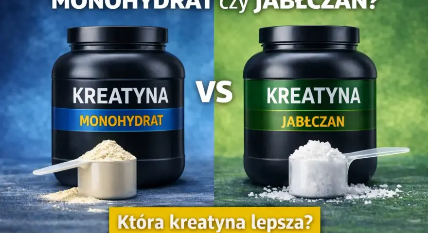 Dwa rodzaje kreatyny: monohydrat i jabłczan. Która najlepsza kreatyna dla Ciebie?