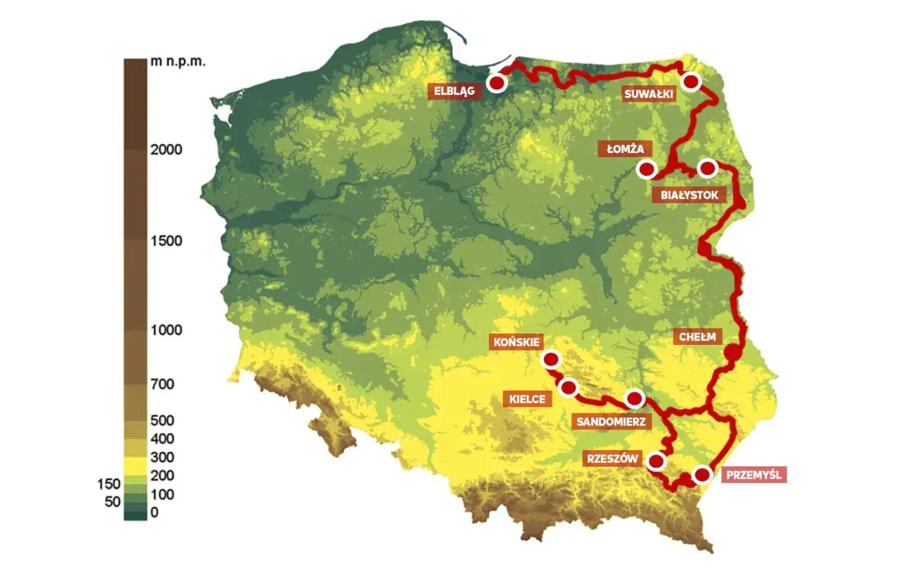 Trasy rowerowe Polska Green Velo