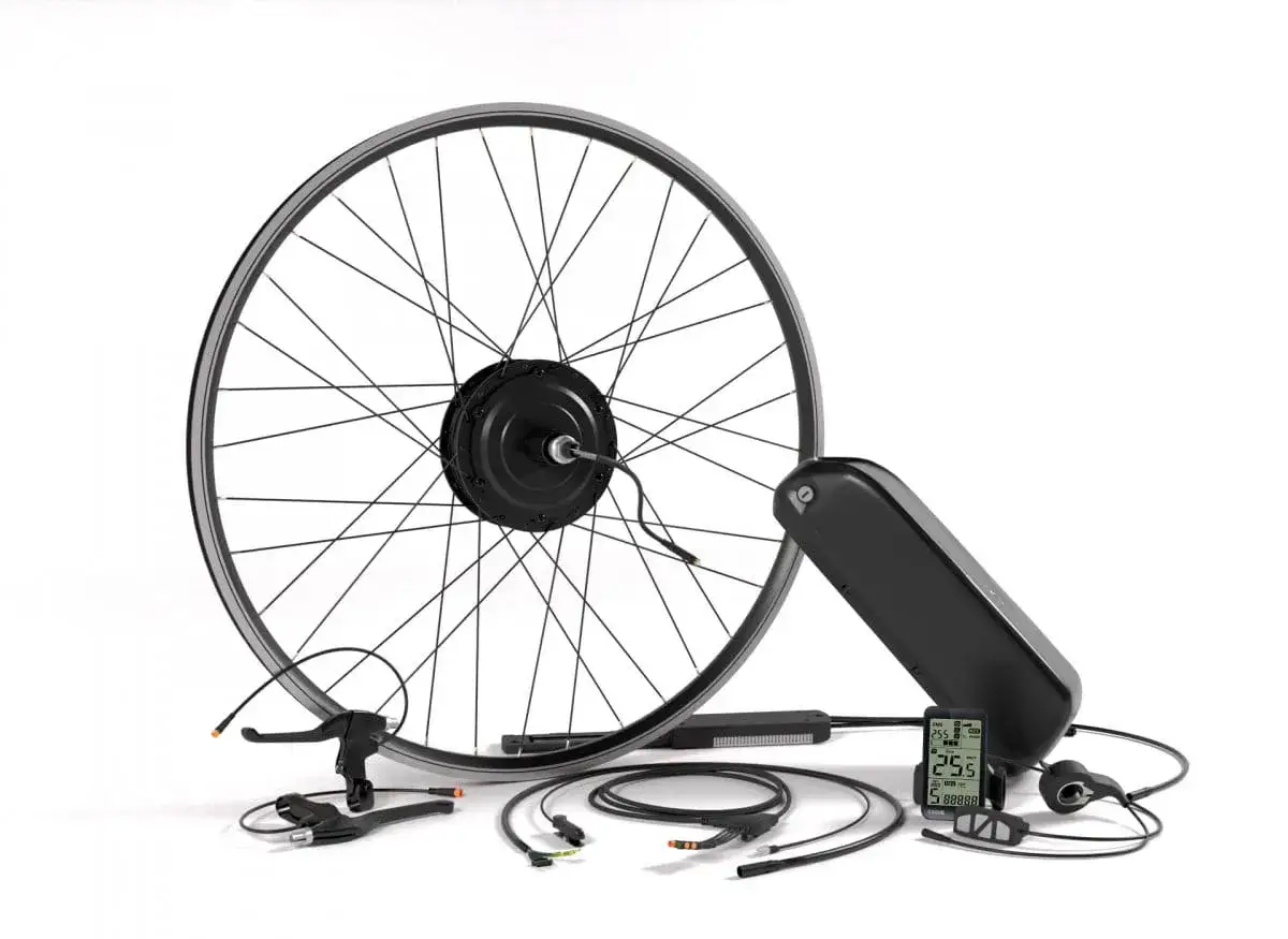 Komponenty roweru elektrycznego silnik bateria
